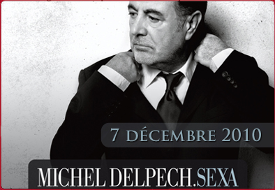 michel delpech en tournée en belgique au Centre Culturel d'Uccle le 7 décembre 2010